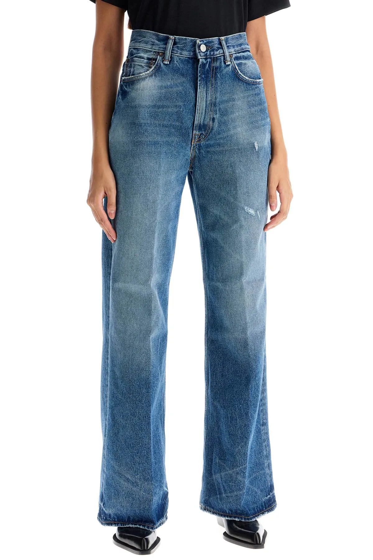 ACNE STUDIOS wide leg jeans for 202