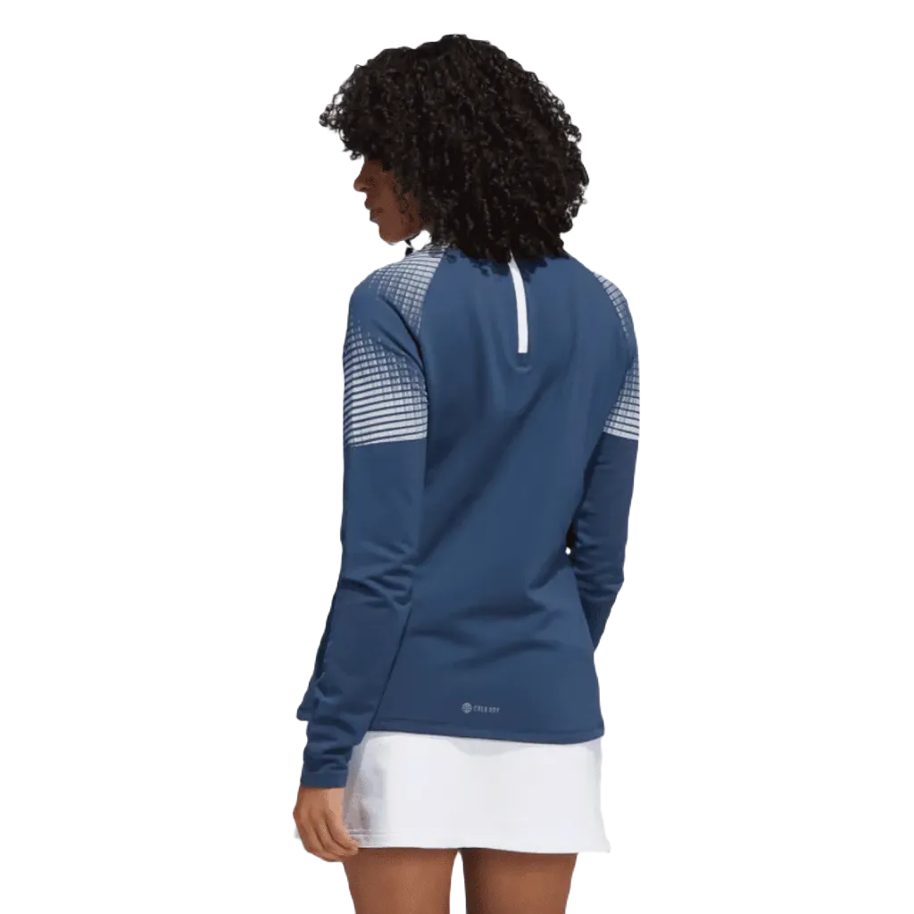 Adidas Ladies COLD.RDY Long-Sleeve Top - Navy