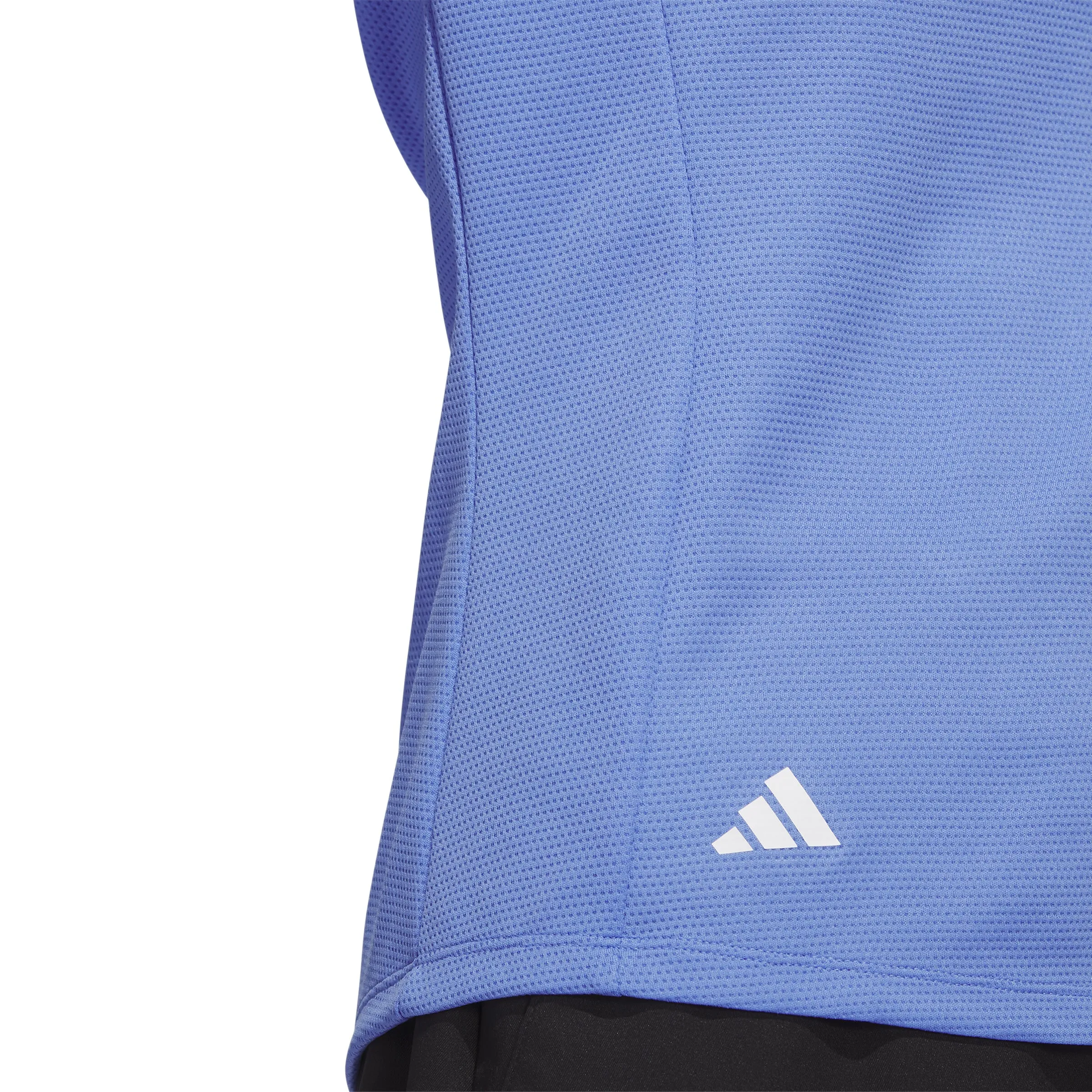 adidas Women's Textured Golf Polo Shirt - Blue Fusion