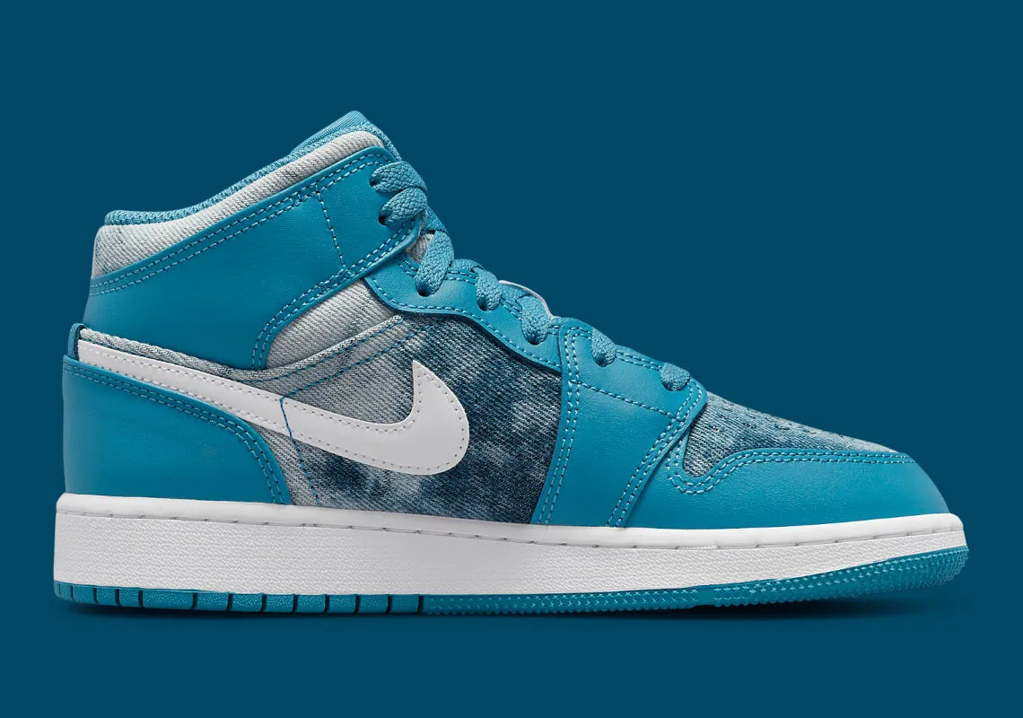 Air Jordan 1 Mid Washed Denim