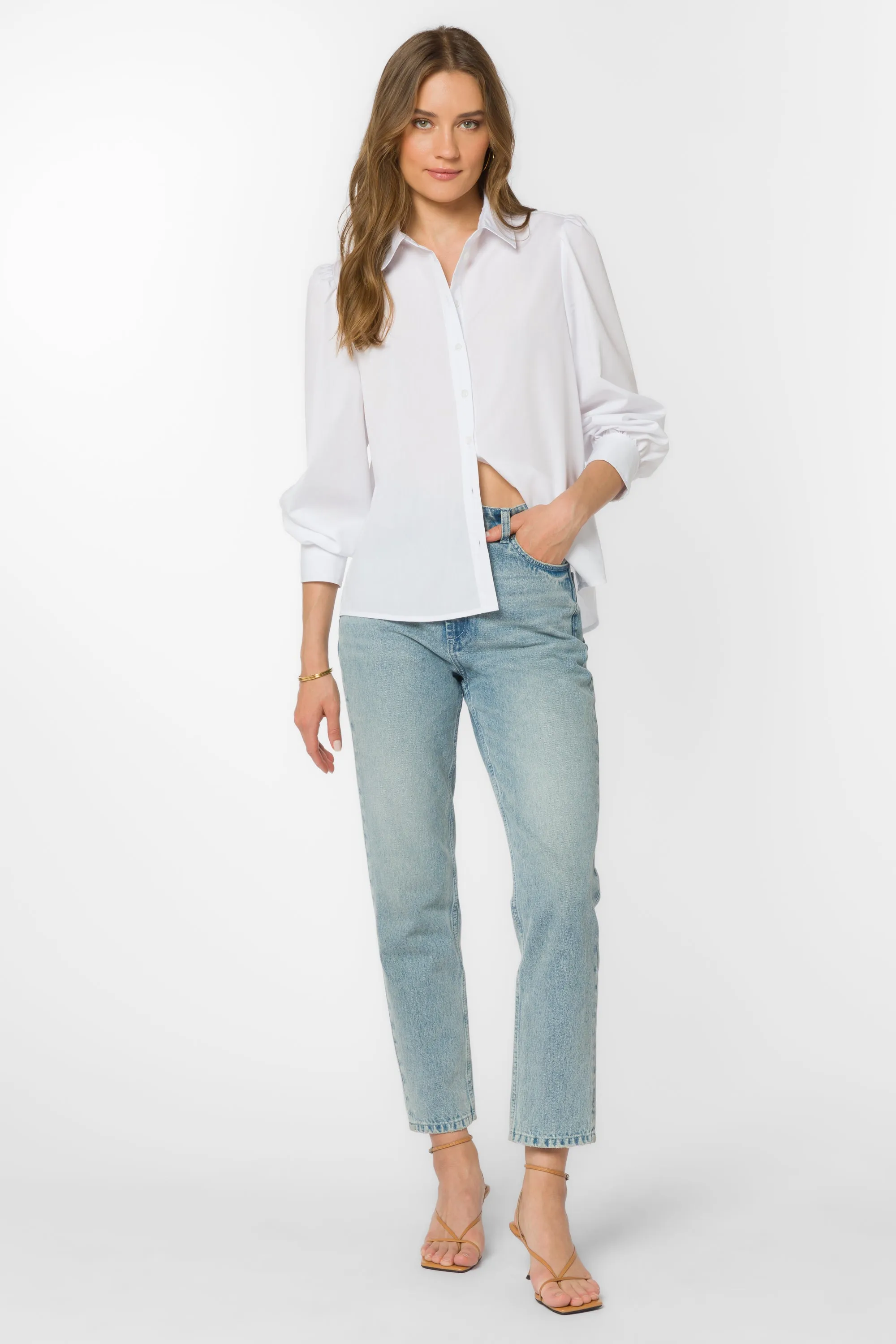 Allora White Shirt