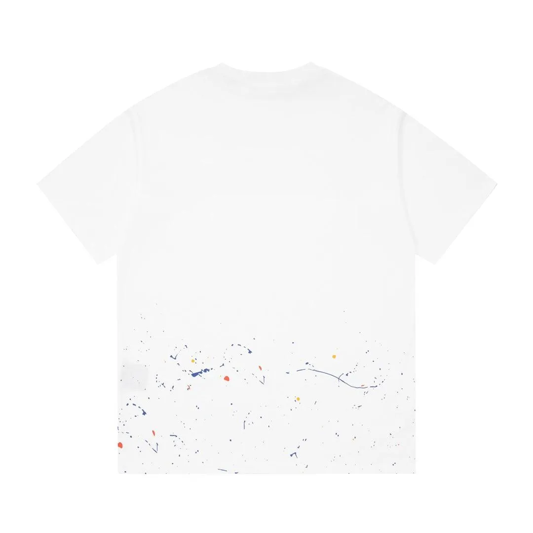 BA White Paint Splatter T-Shirt