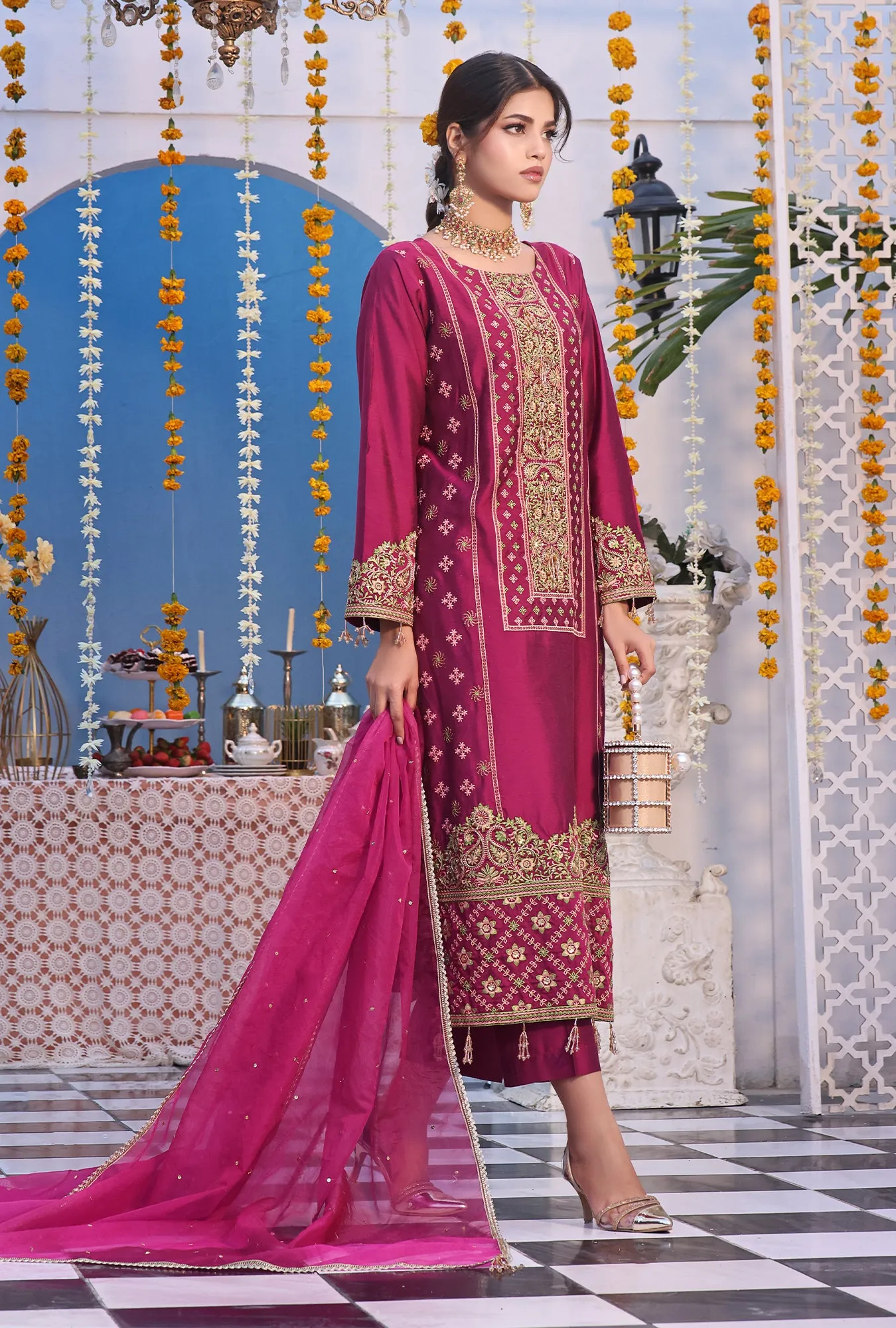 Bahar | Cotton Silk | 3-Piece MTO