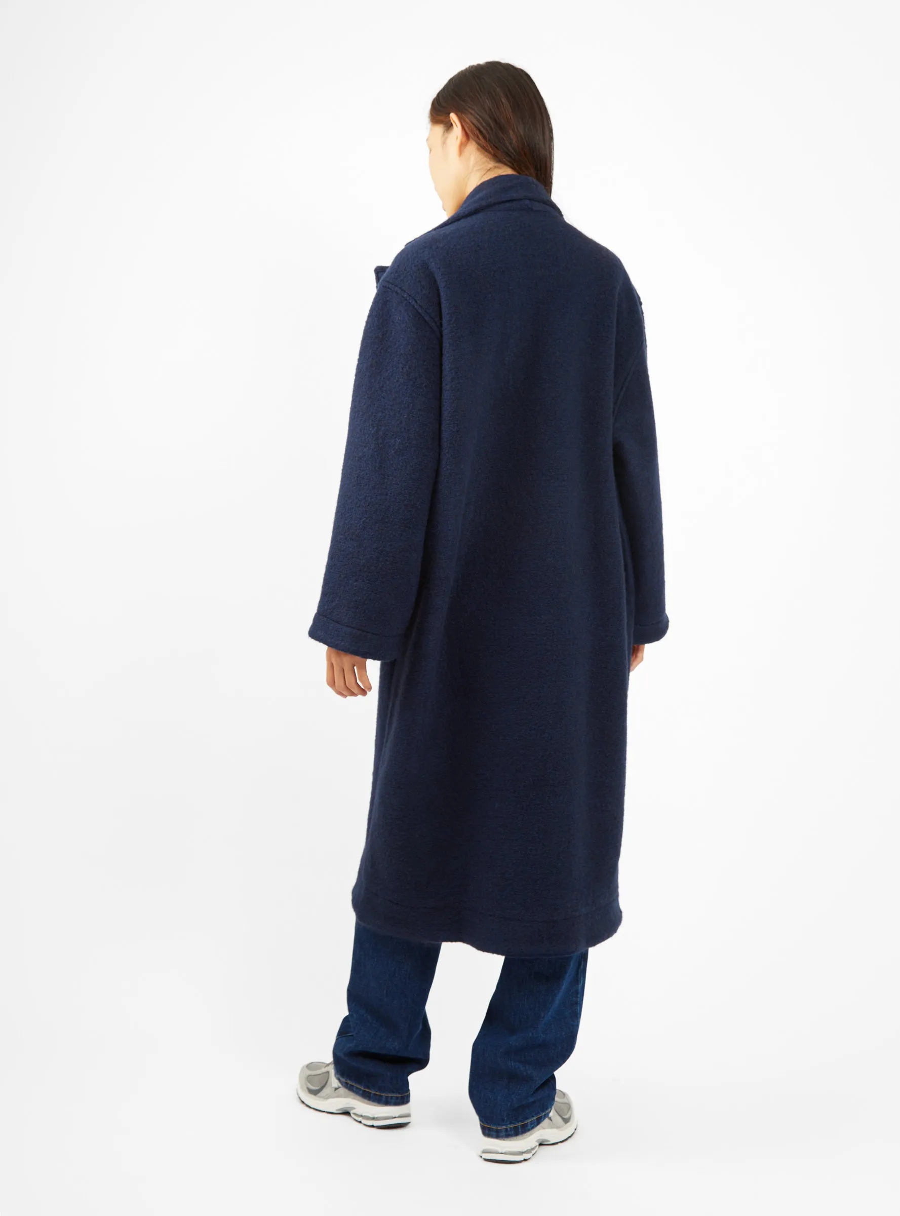 Big Bag Coat Navy