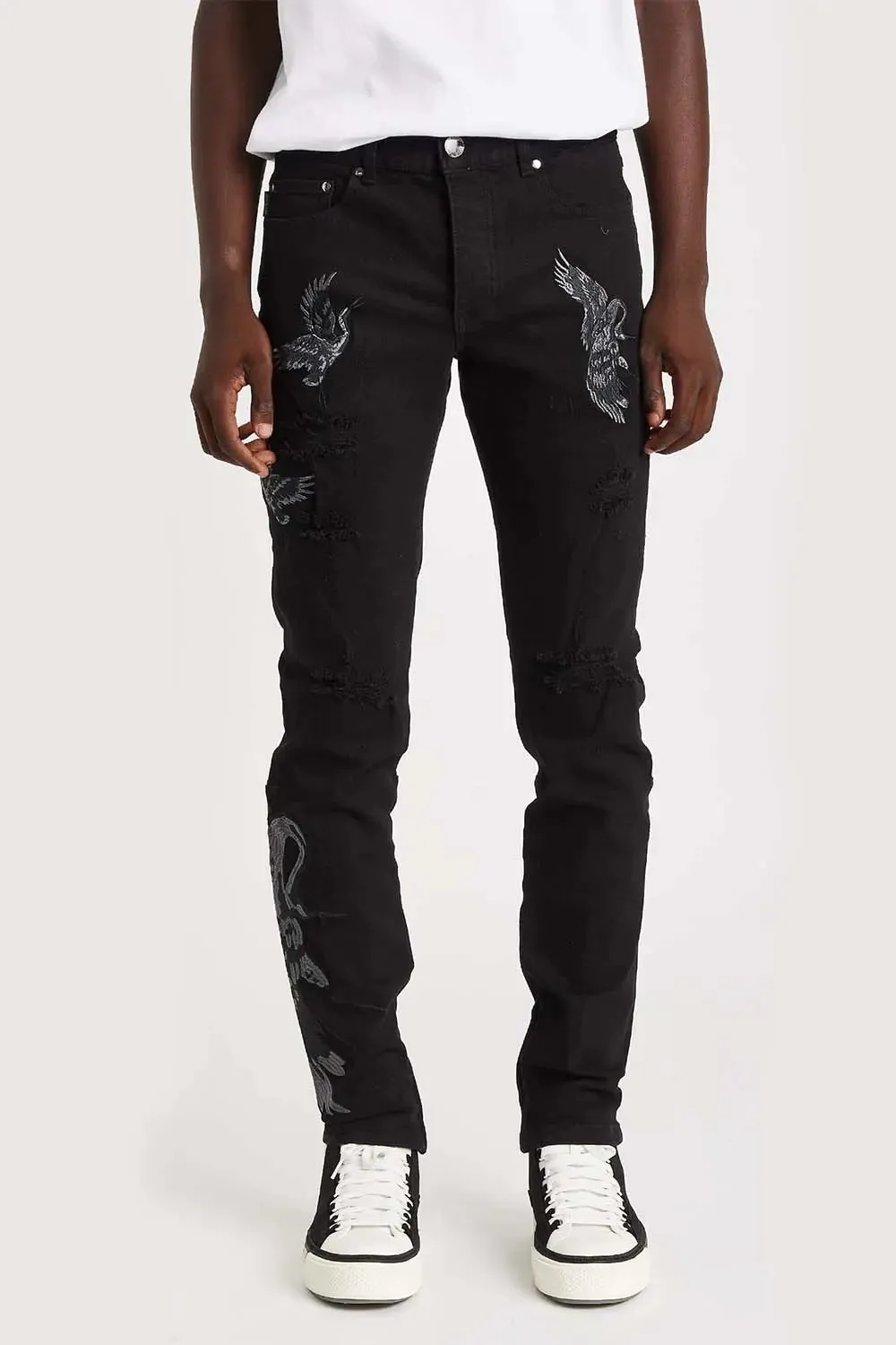 Black Heron Denim Jeans