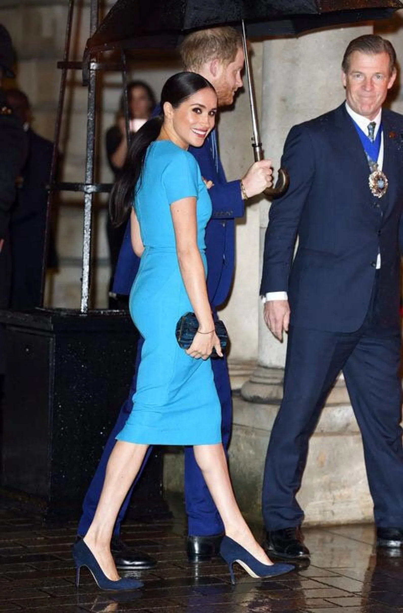 Blue dress - Meghan Markle inspired dress