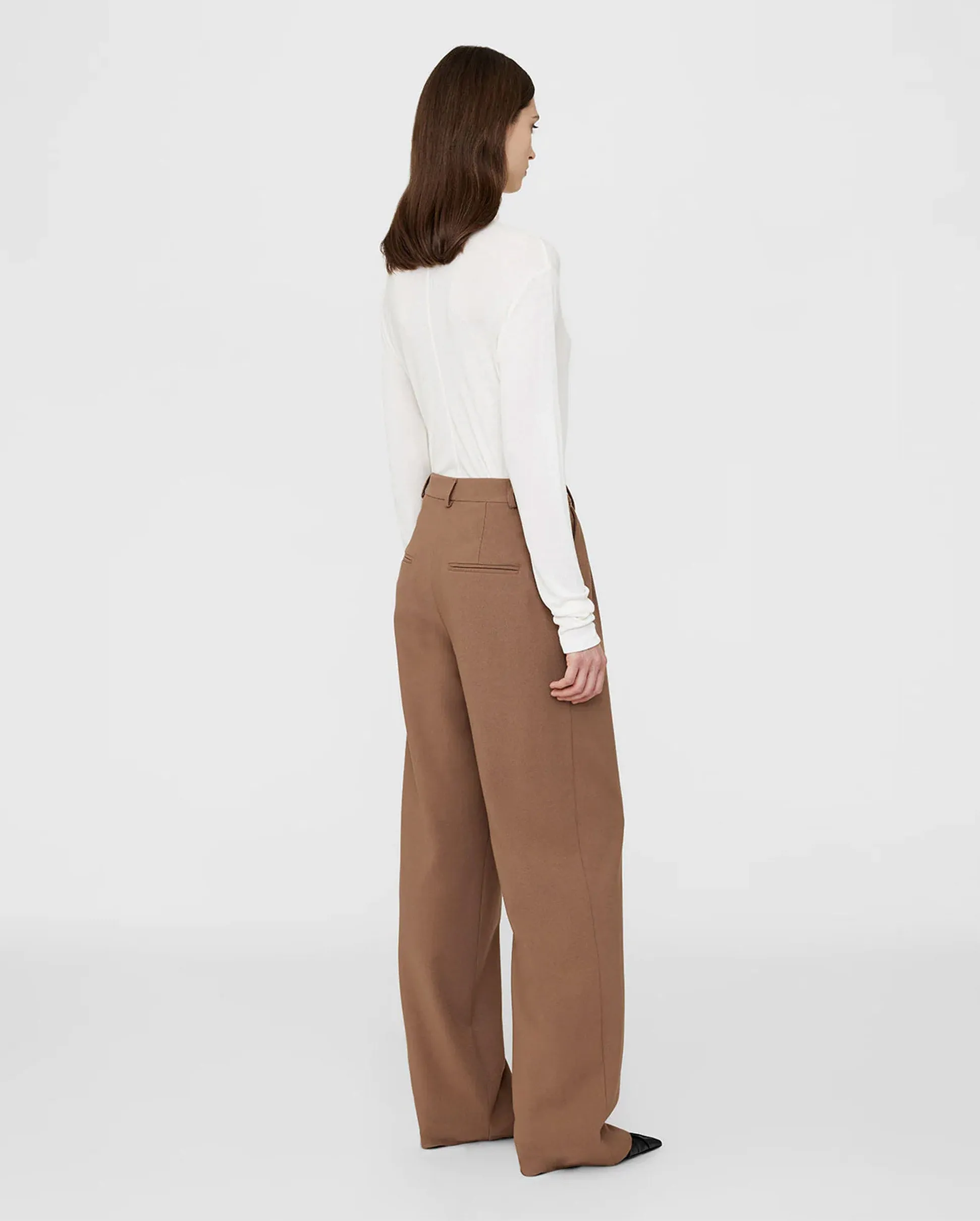 CARRIE PANT / CAMEL TWILL