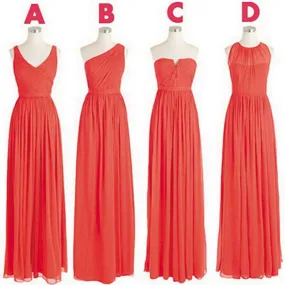 Cheap Chiffon Bridesmaid Dresses, Bridesmaid Dress, Wedding Party Dress, Dresses For Wedding, NB0010