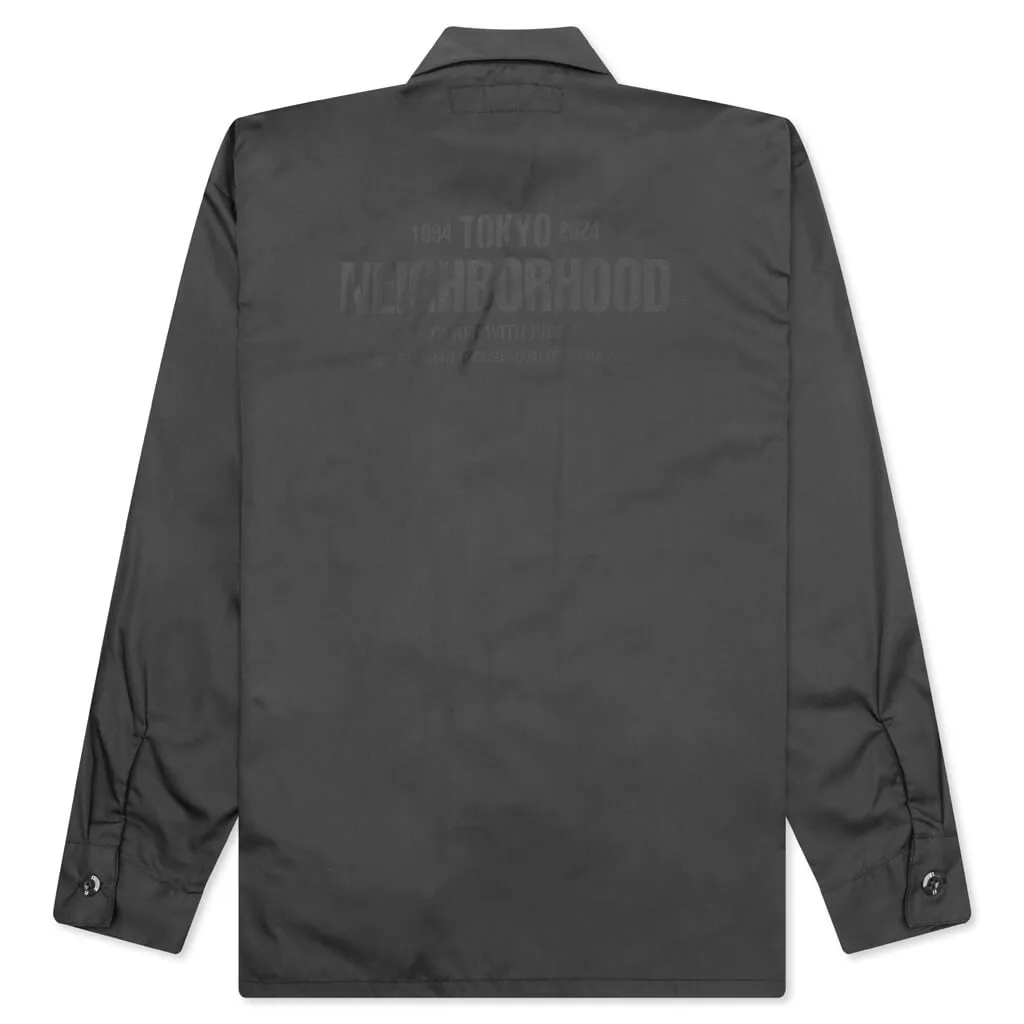 Classic Work Shirt L/S - Charcoal