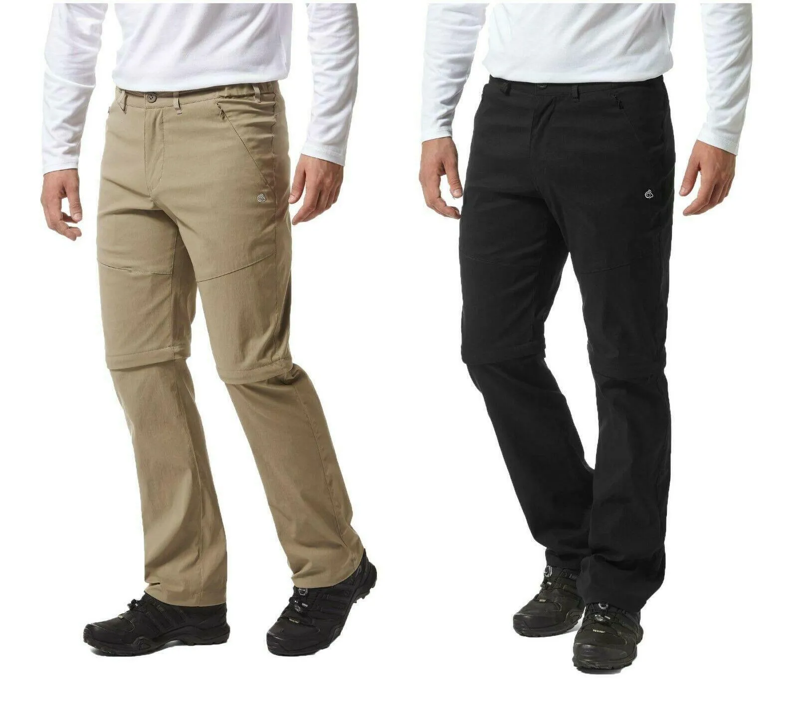 Craghoppers Mens KIWI PRO II Convertible Stretch Zip Off Trousers