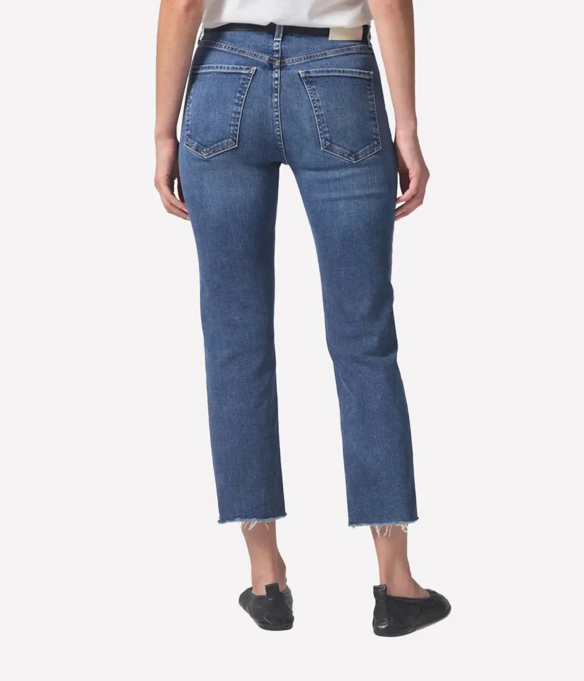 Daphne Cropped Jean in Keepsake