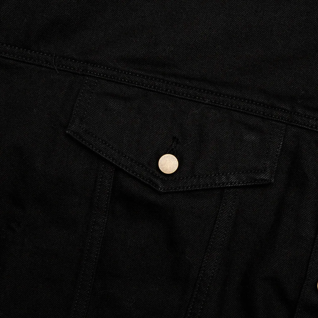 Denim Jacket - Jet Black