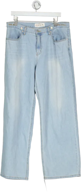 Edition Blue ??? Adjustable Straight Leg Cotton Jeans UK M/L