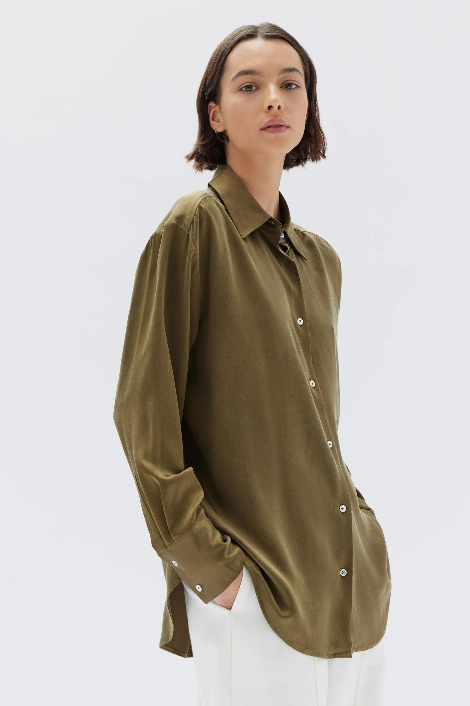 Ena Silk Shirt