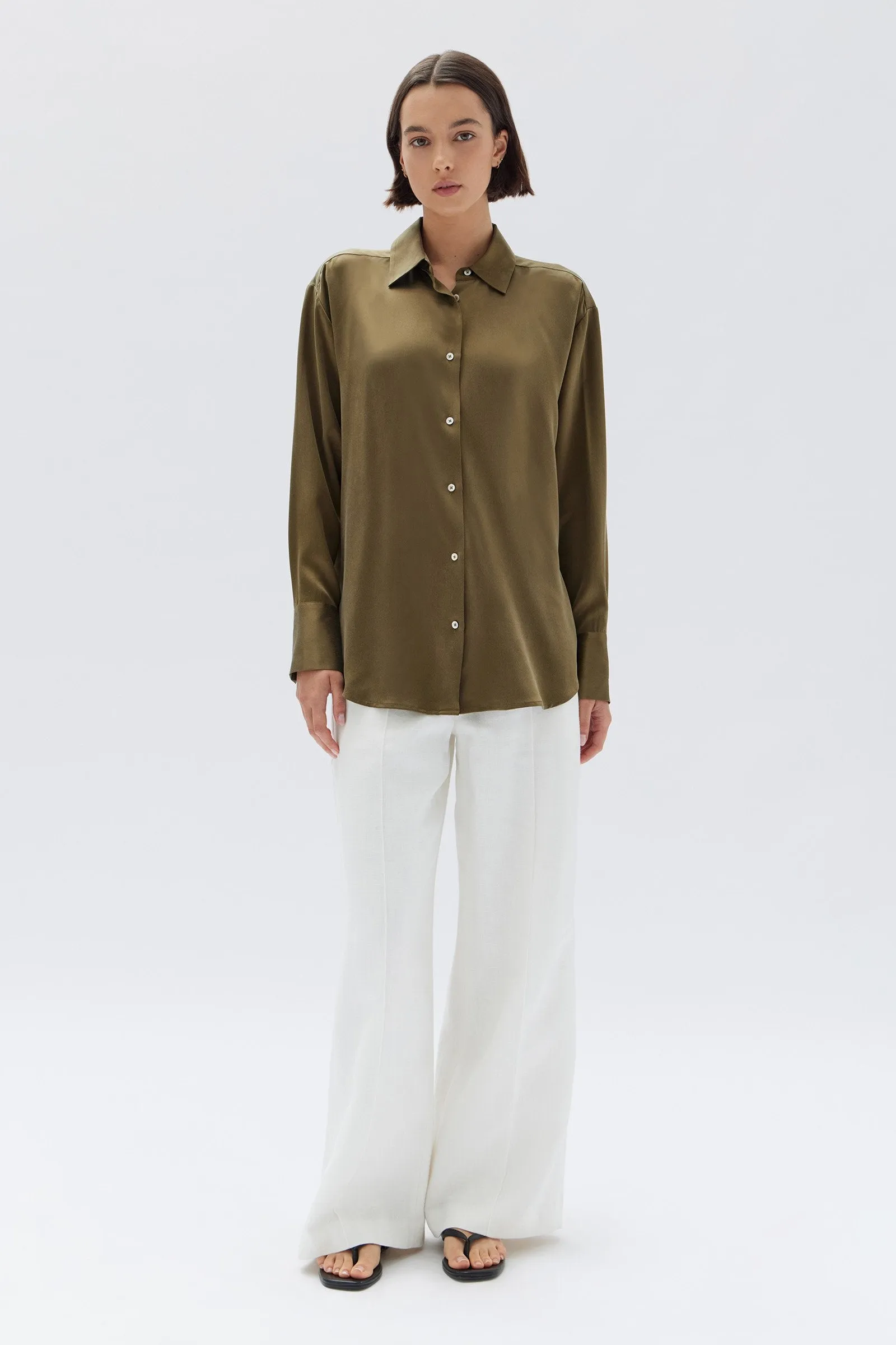 Ena Silk Shirt