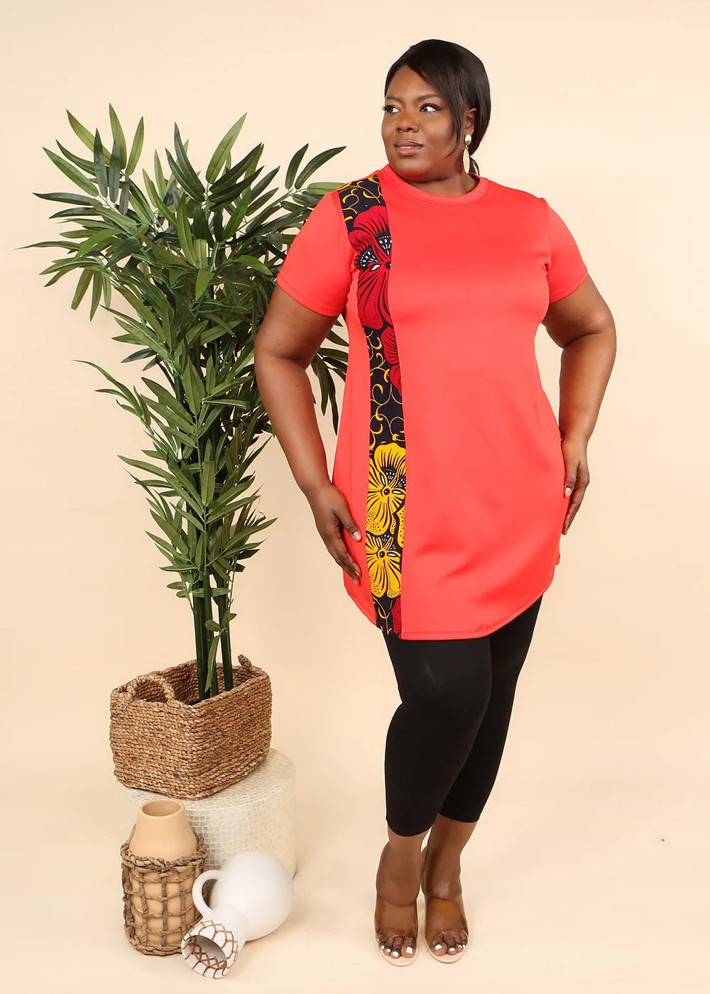 Esia African Print Dress