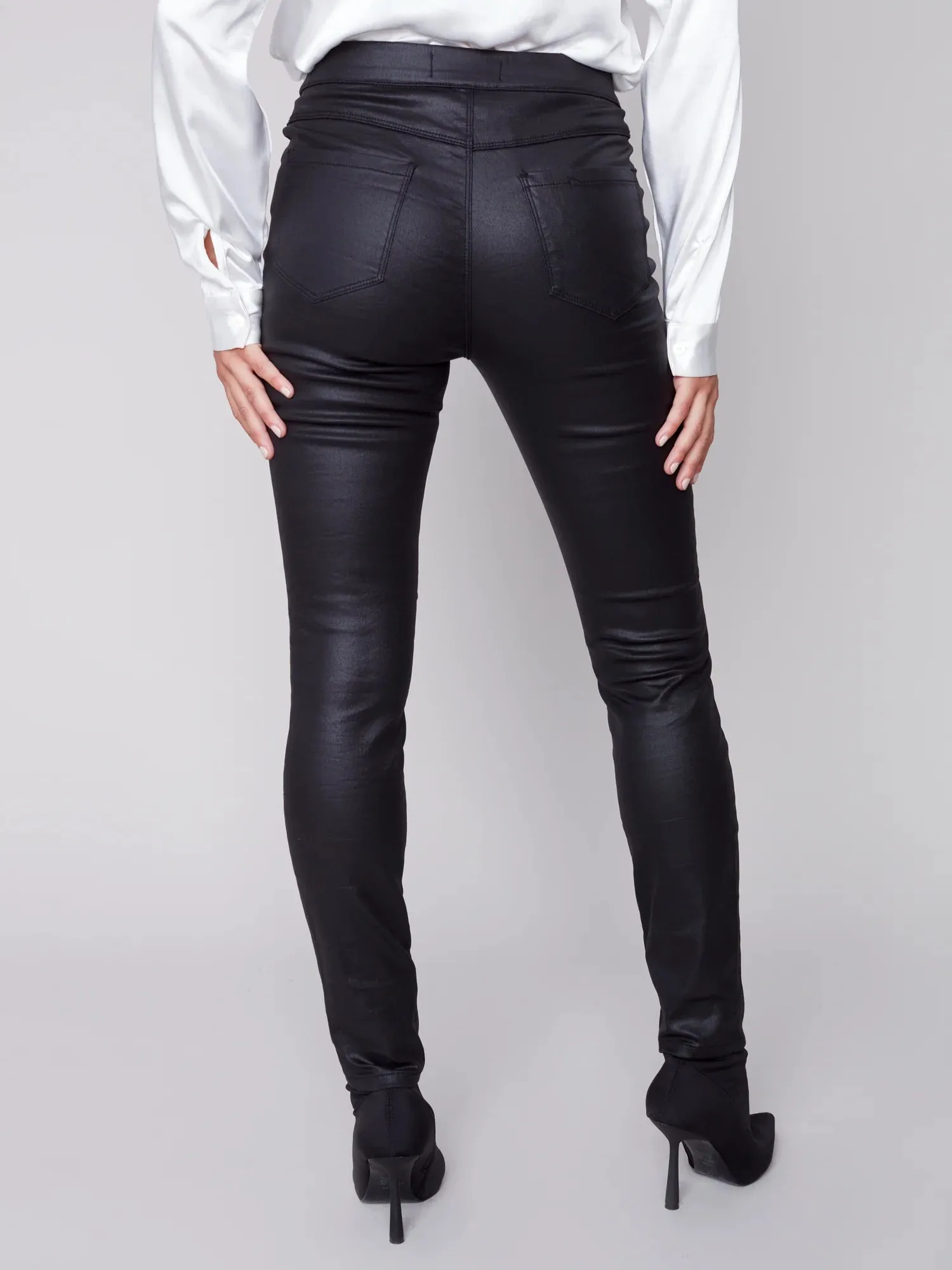 FAUX LEATHER PANT