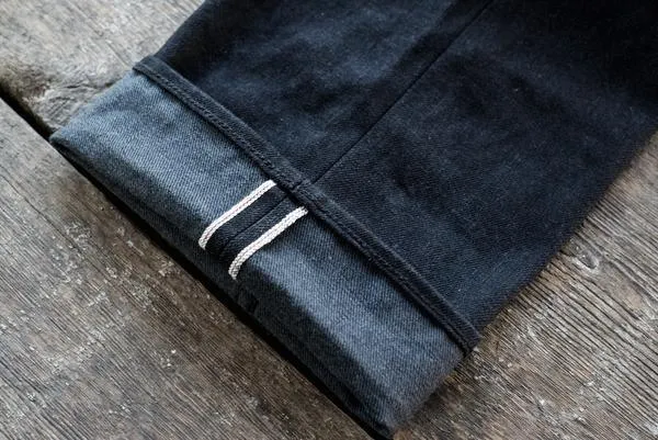 Freenote Cloth - Portola Taper Raw 14.25oz Black Grey Japanese Denim