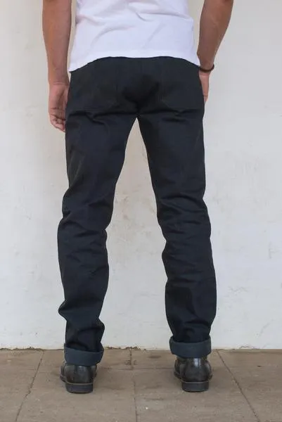 Freenote Cloth - Portola Taper Raw 14.25oz Black Grey Japanese Denim