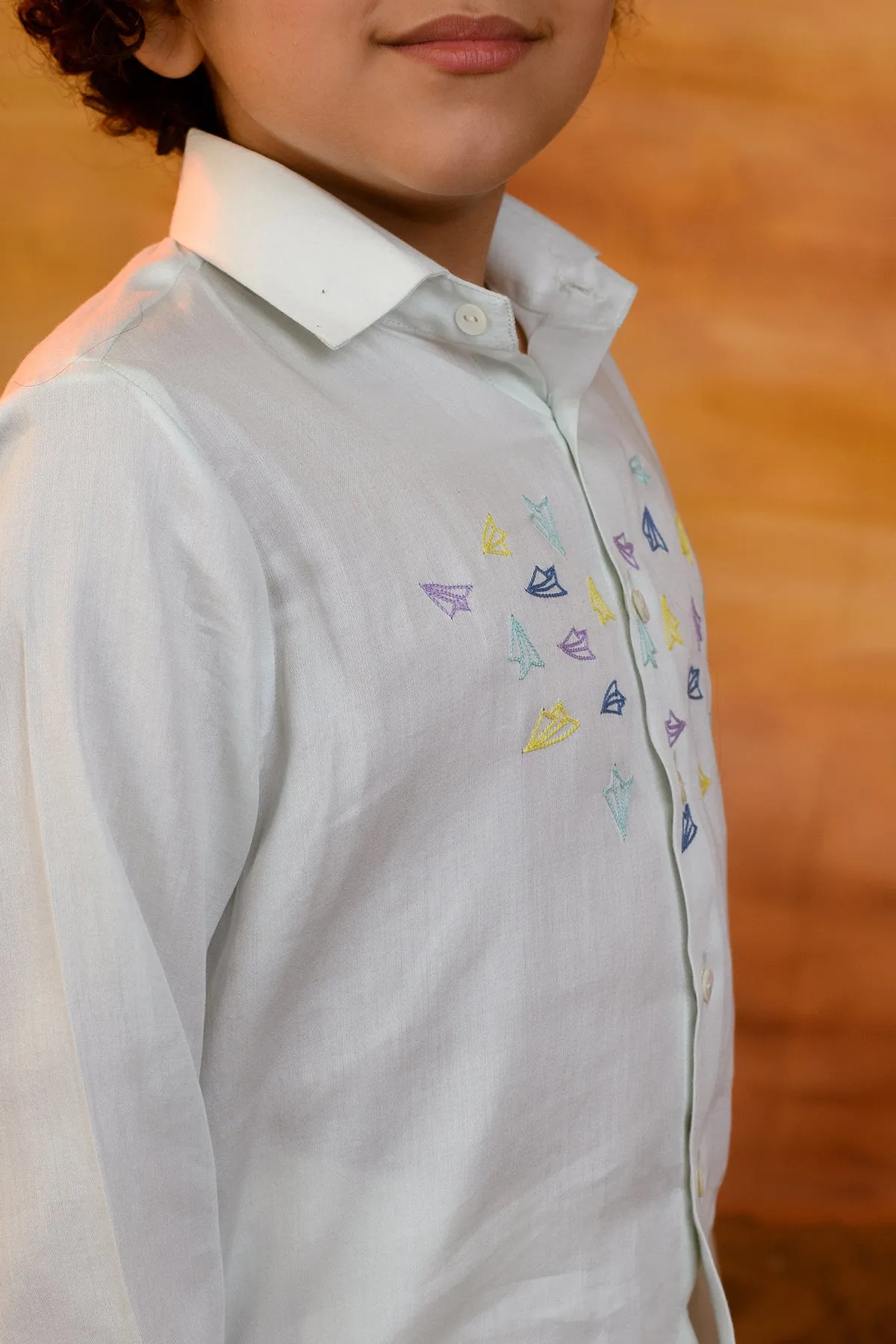 Fura Fura- Hand Embroidered Shirt