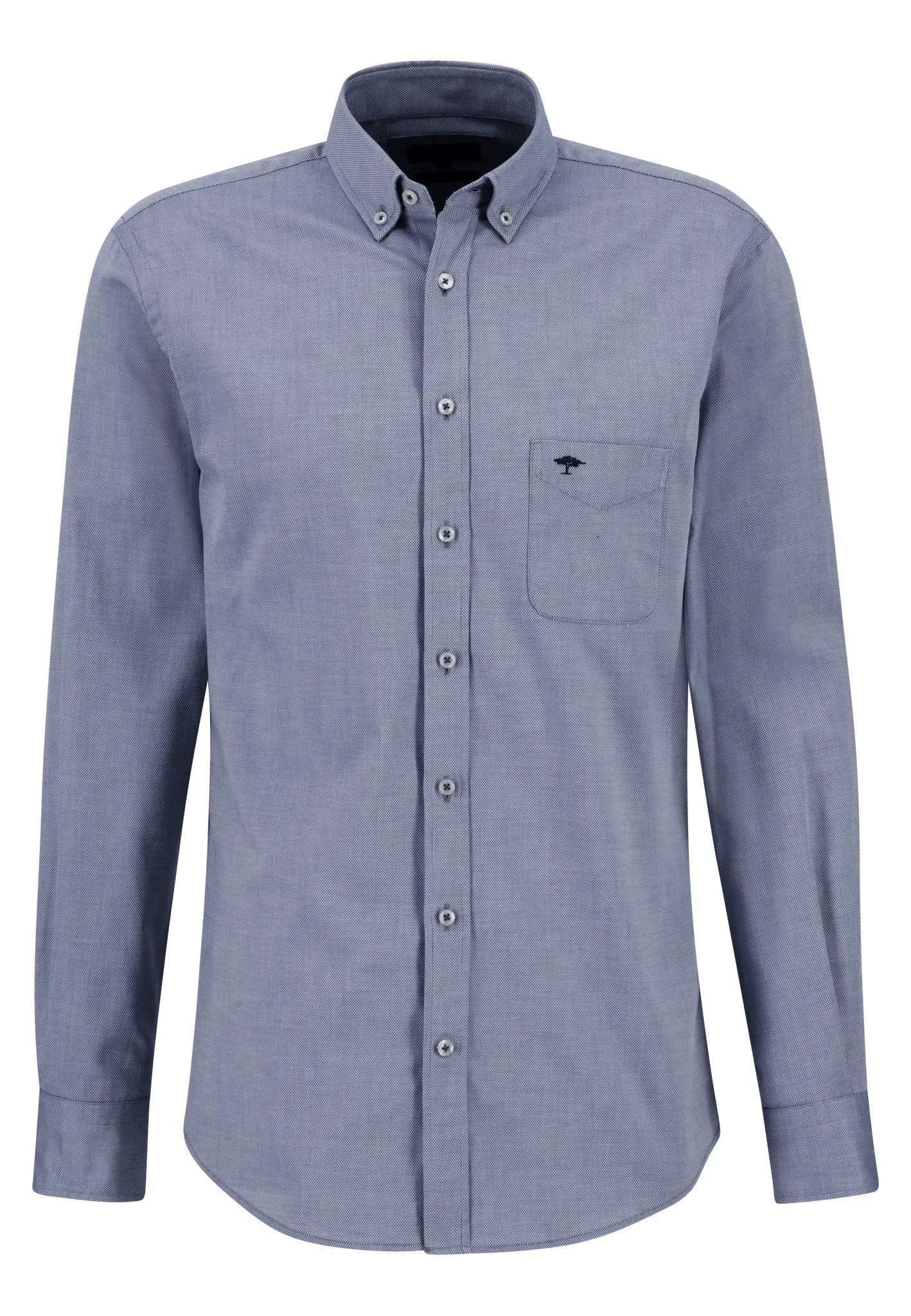 Fynch Hatton Long Sleeve Button Down Collar Shirt