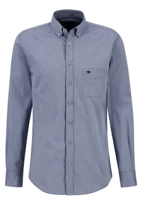 Fynch Hatton Long Sleeve Button Down Collar Shirt