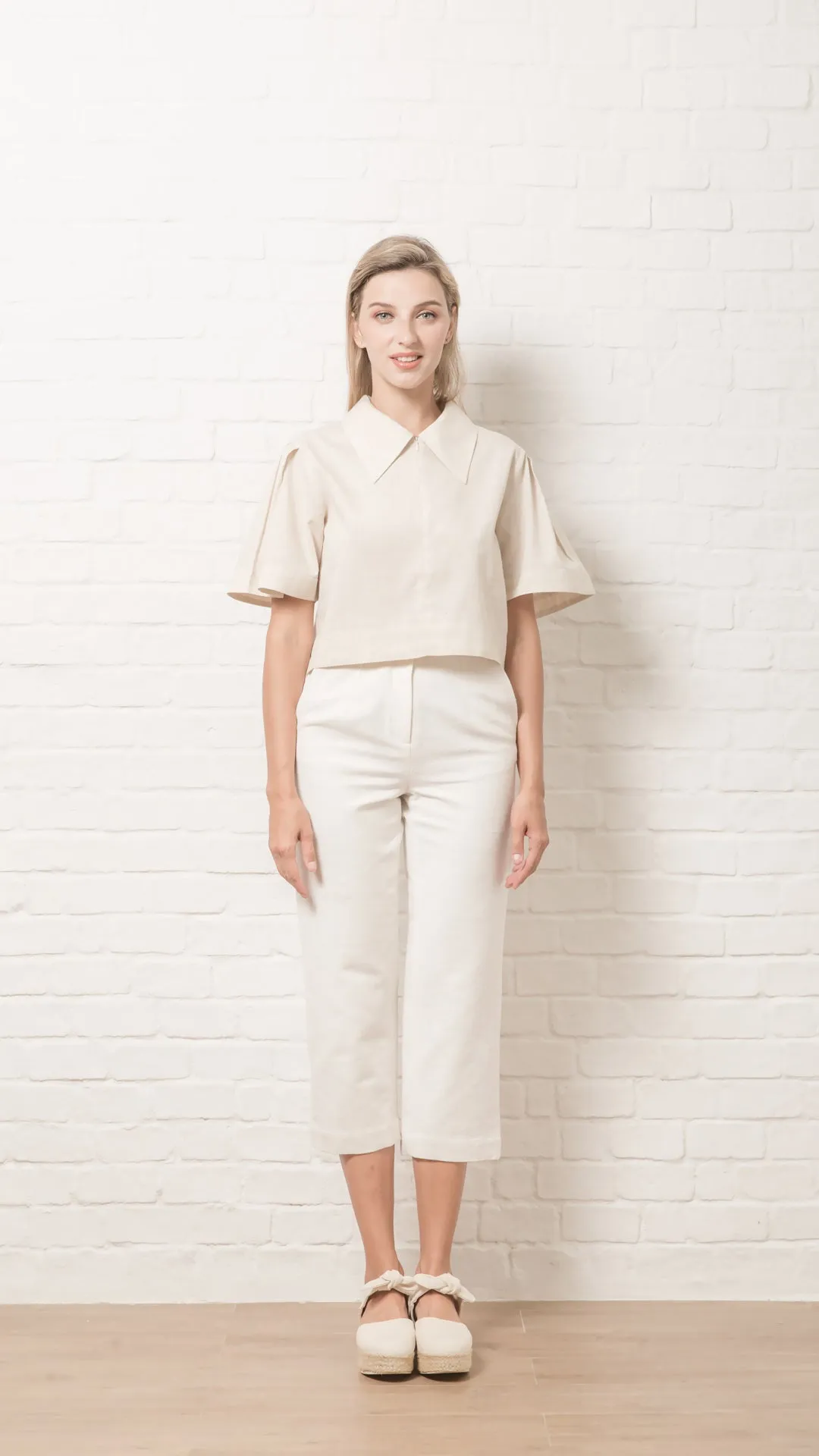 Graceful Flare Bamboo Tencel Shirt