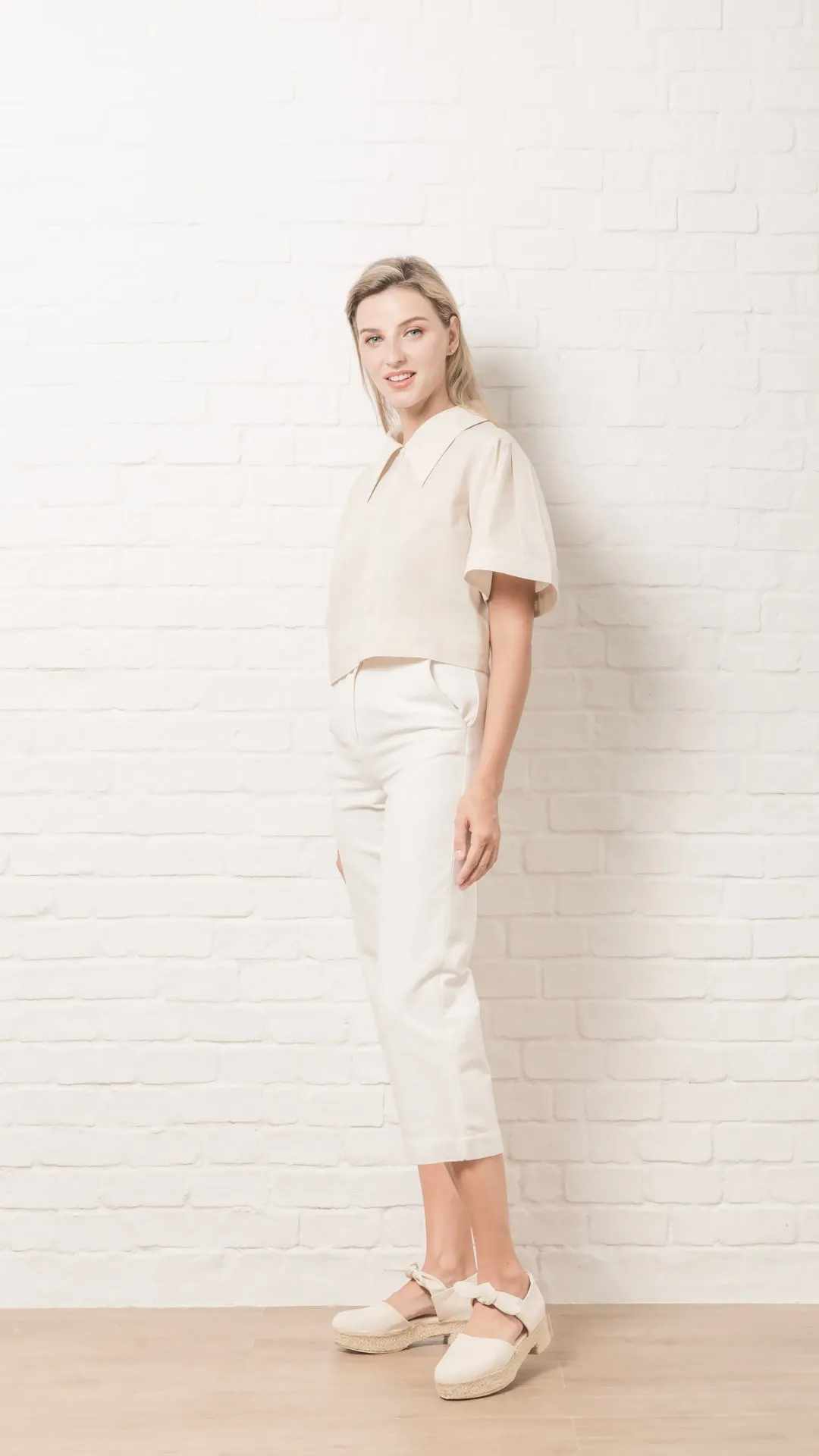 Graceful Flare Bamboo Tencel Shirt