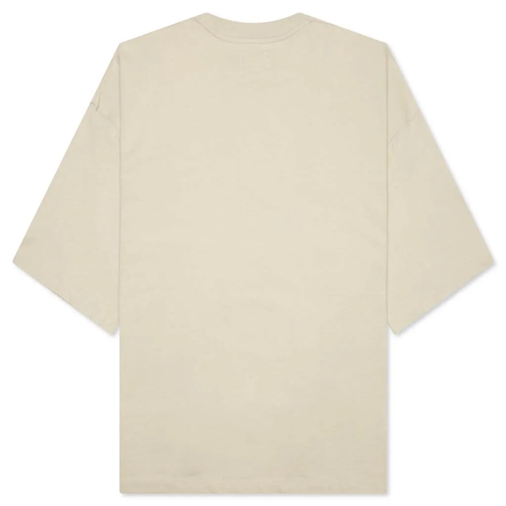 H Stamp Box Tee - Bone