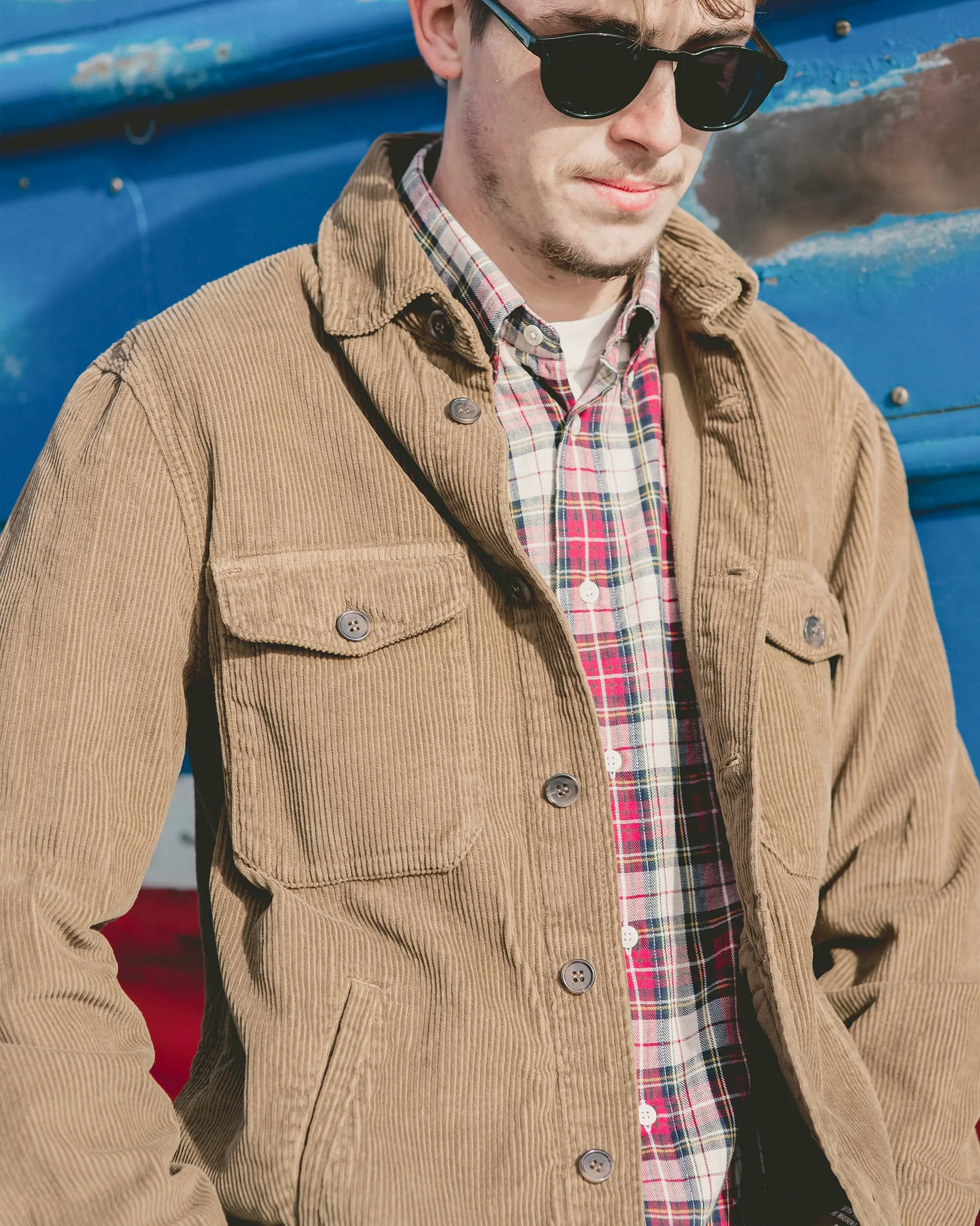 Hartford Cord Shirt Jacket