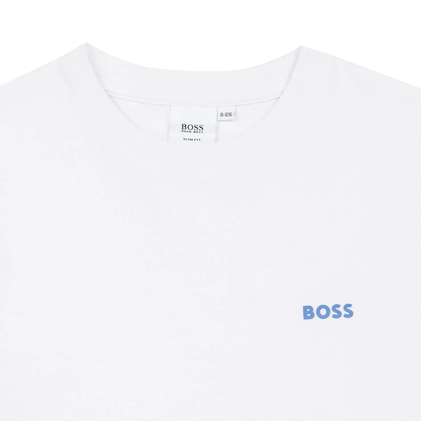 Hugo Boss Boys T-Shirt w/Logo_ White J25N48-10B