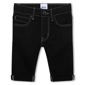 Hugo Boss Toddler Black Jeans_J04488-Z11