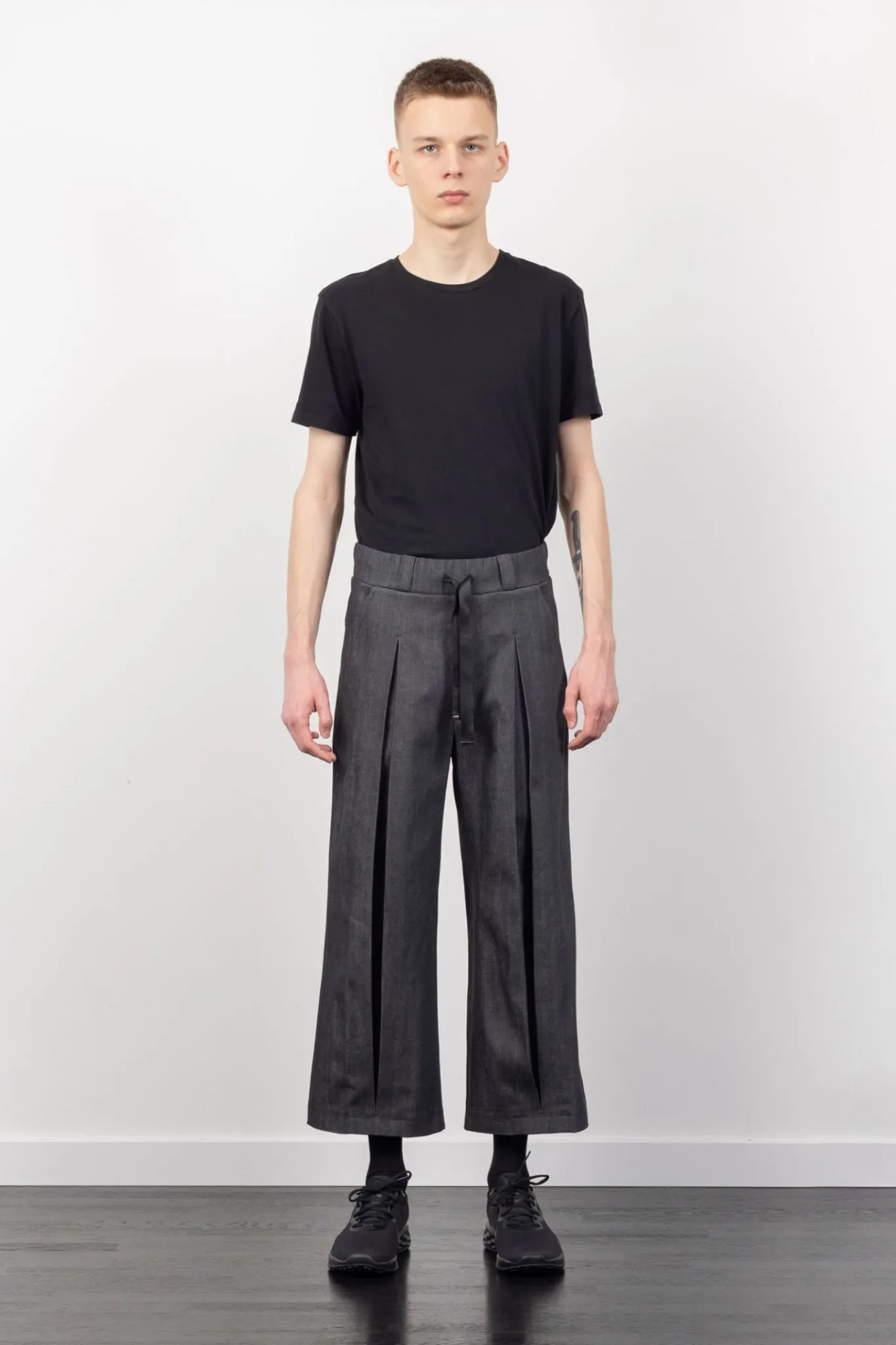 Inverted Denim Trousers