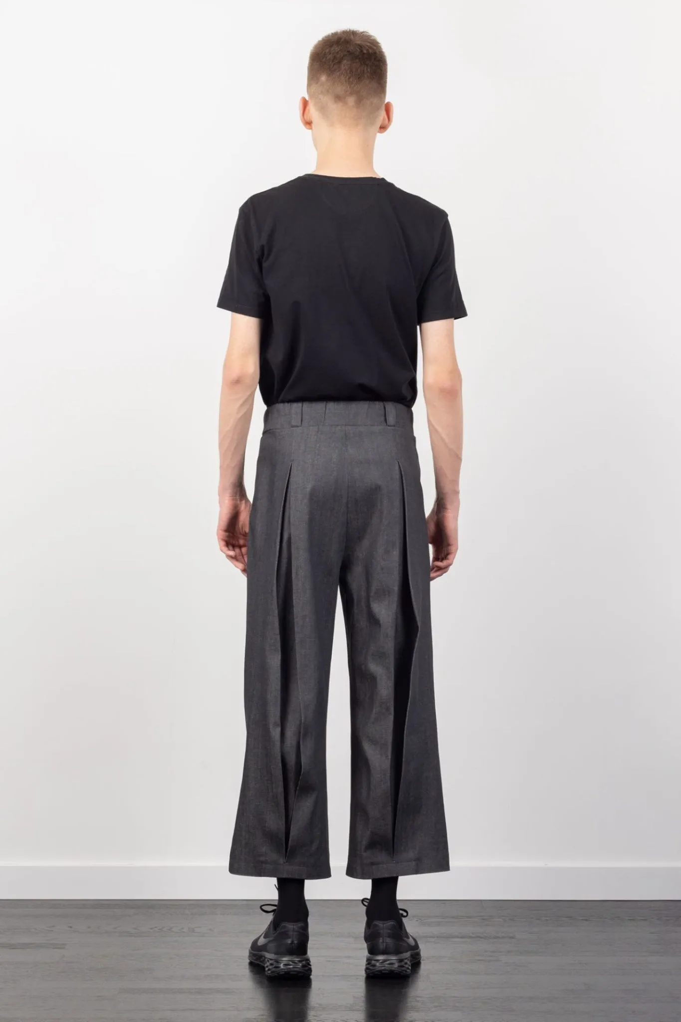 Inverted Denim Trousers