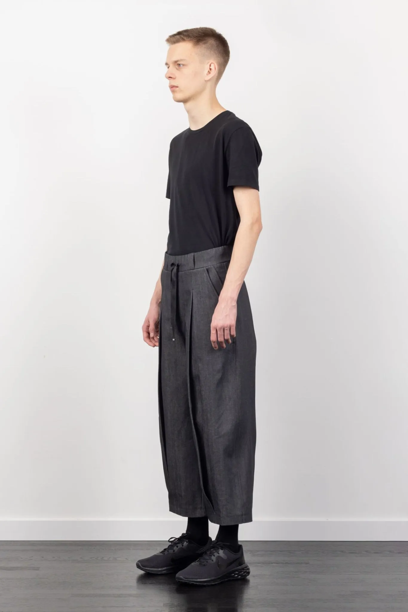 Inverted Denim Trousers