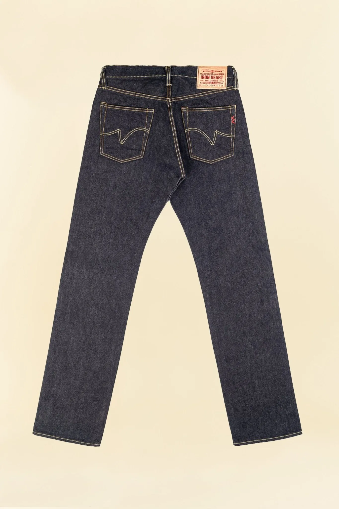 Iron Heart 14oz IH-634S-142 Straight Cut Jeans - Indigo