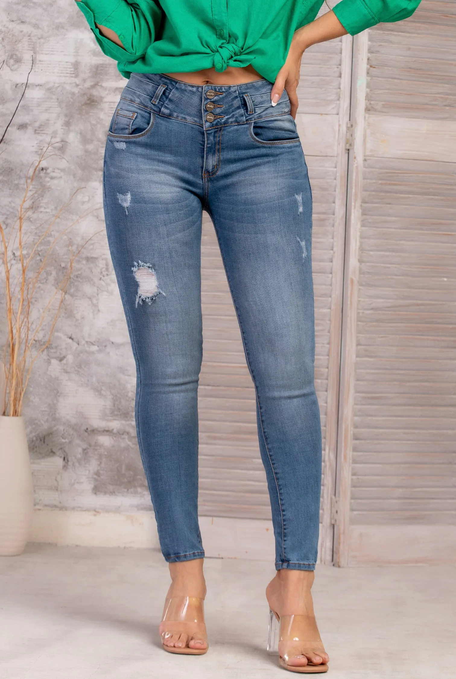 JEANS DAMA SKINNY REF 9658