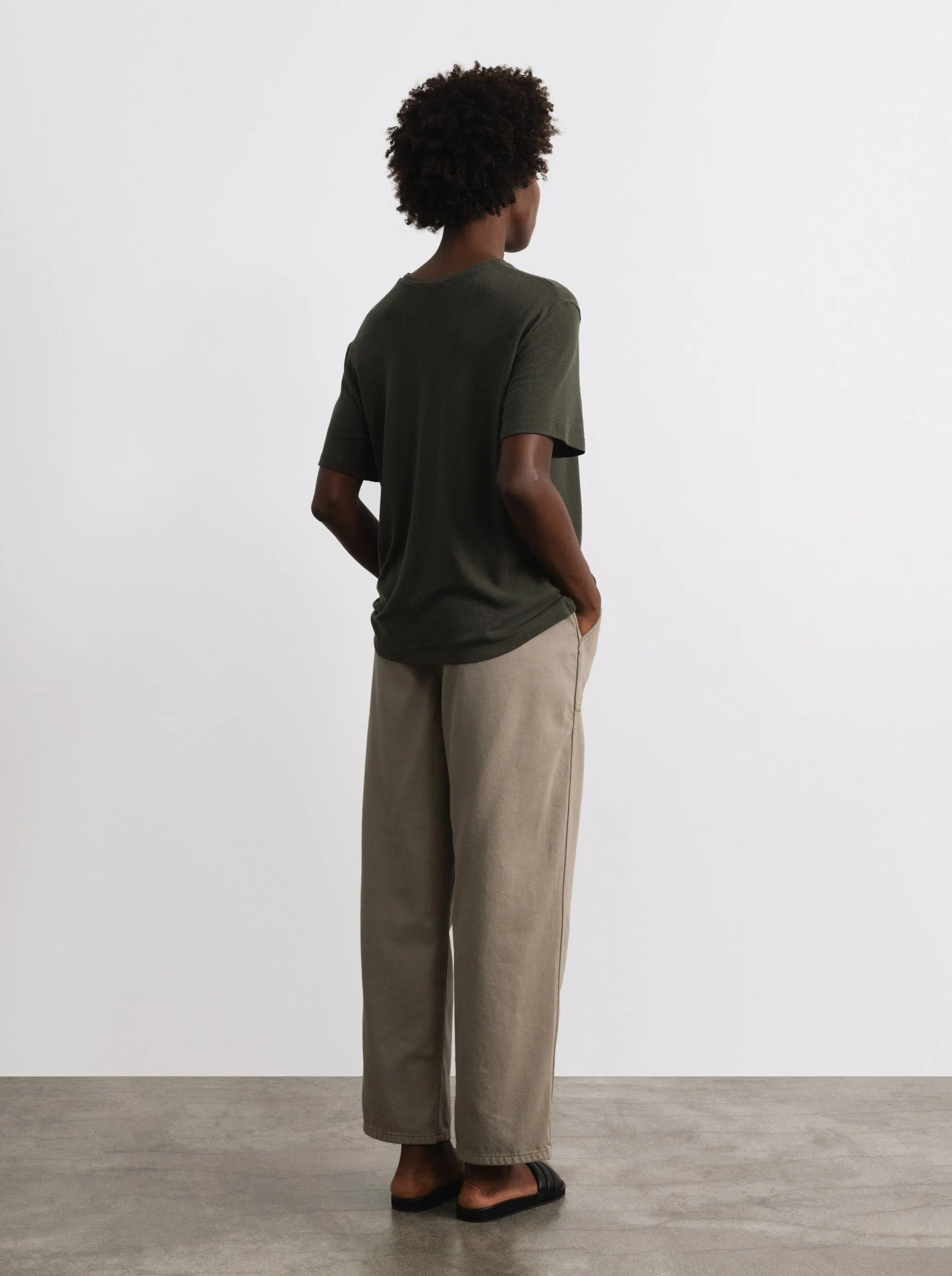 Juno Pant, Tencel Bull Denim, Basil