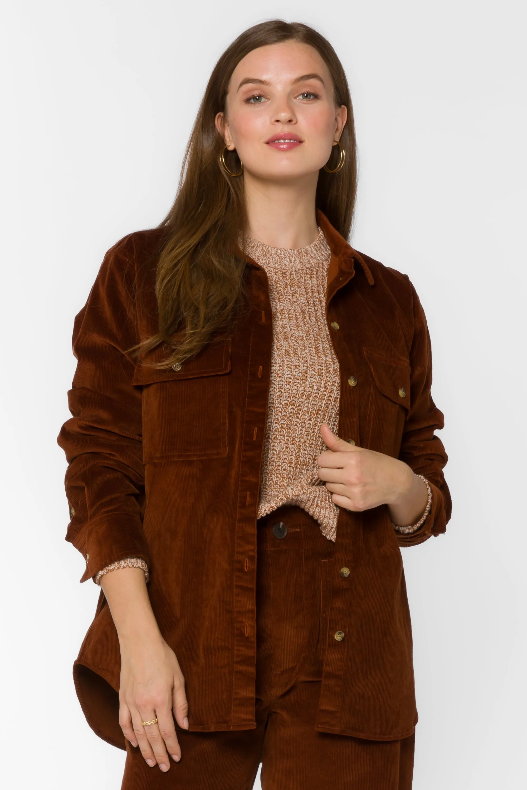 Magnolia Toffee Shacket