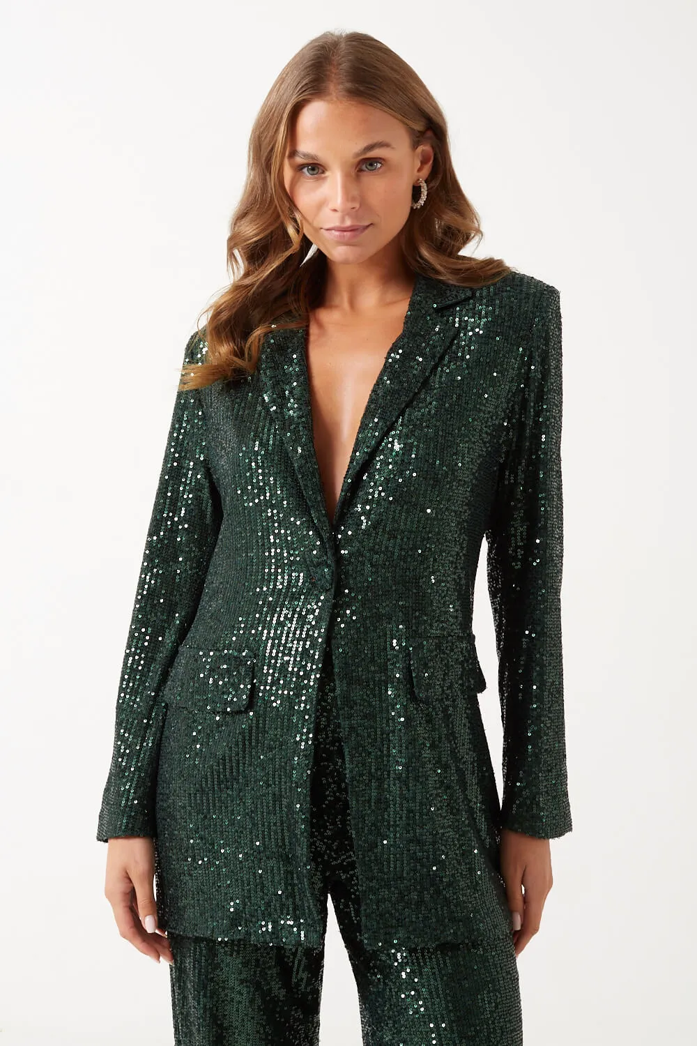 Marc Angelo Sequin Blazer