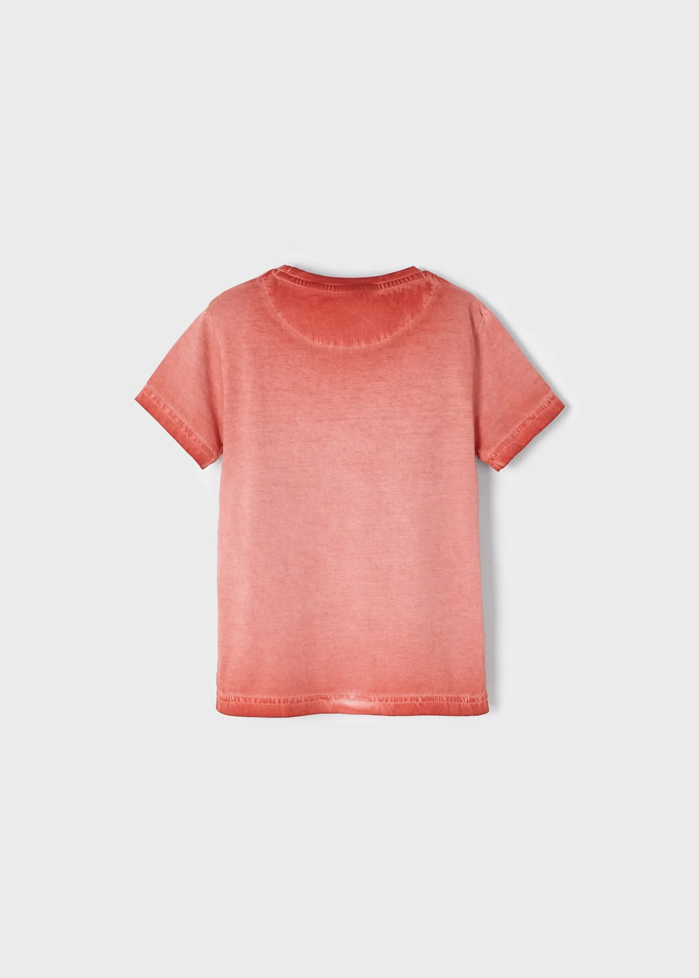 Mayoral Mini T-Shirt w/ Beach Graphic_ Terracotta 3022-15