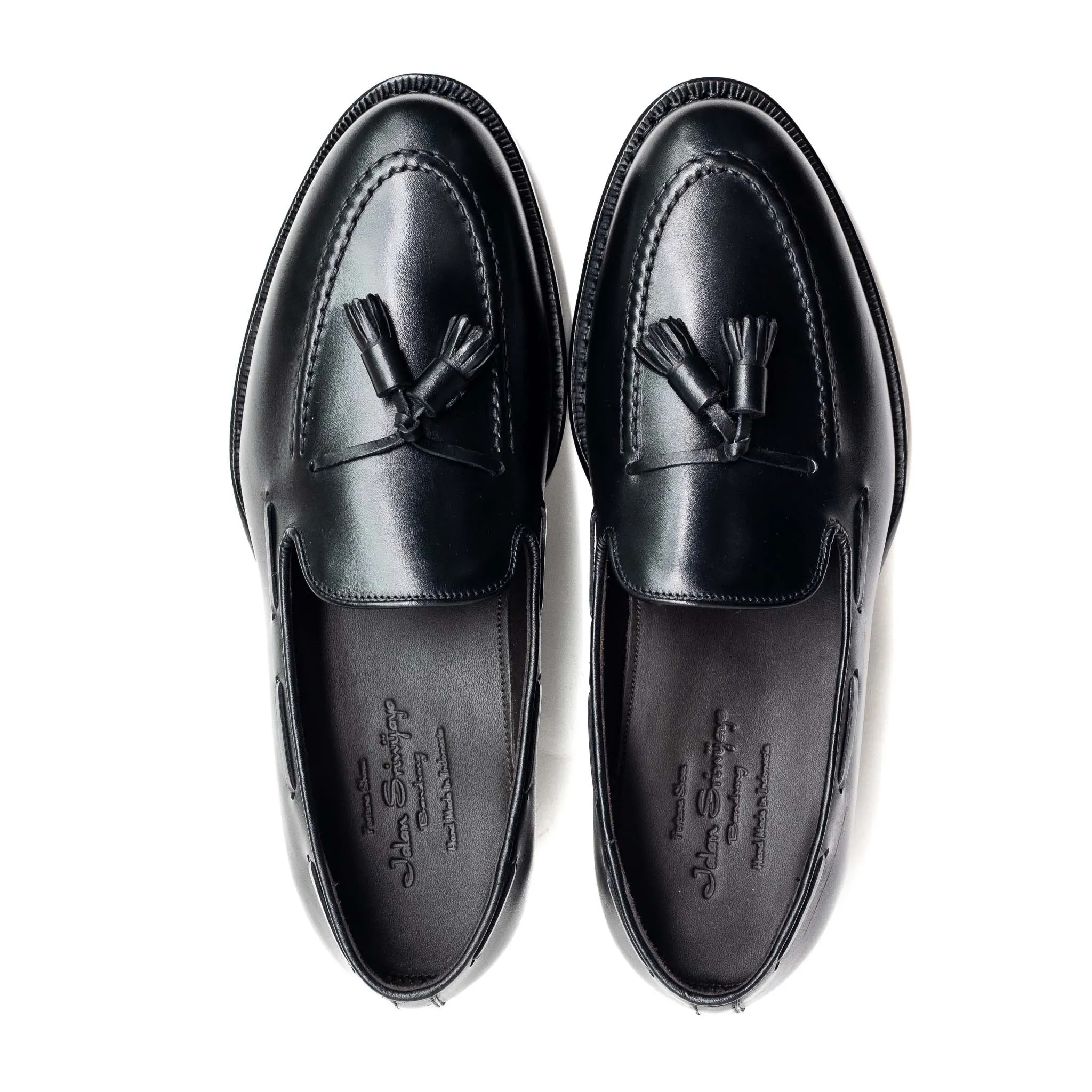 Sophisticated Mens Leather Tassel Loafers - Style 98811