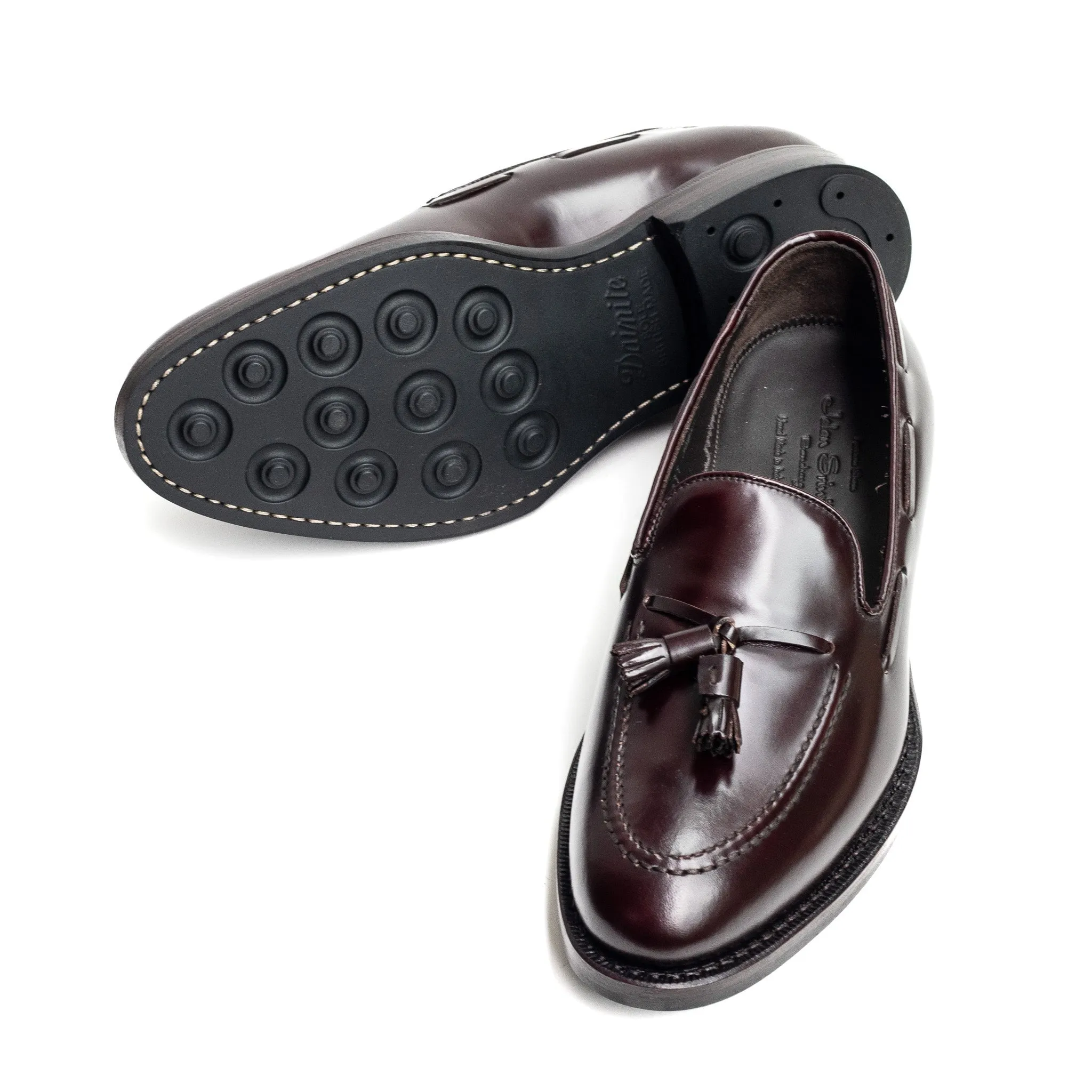 Sophisticated Mens Leather Tassel Loafers - Style 98811