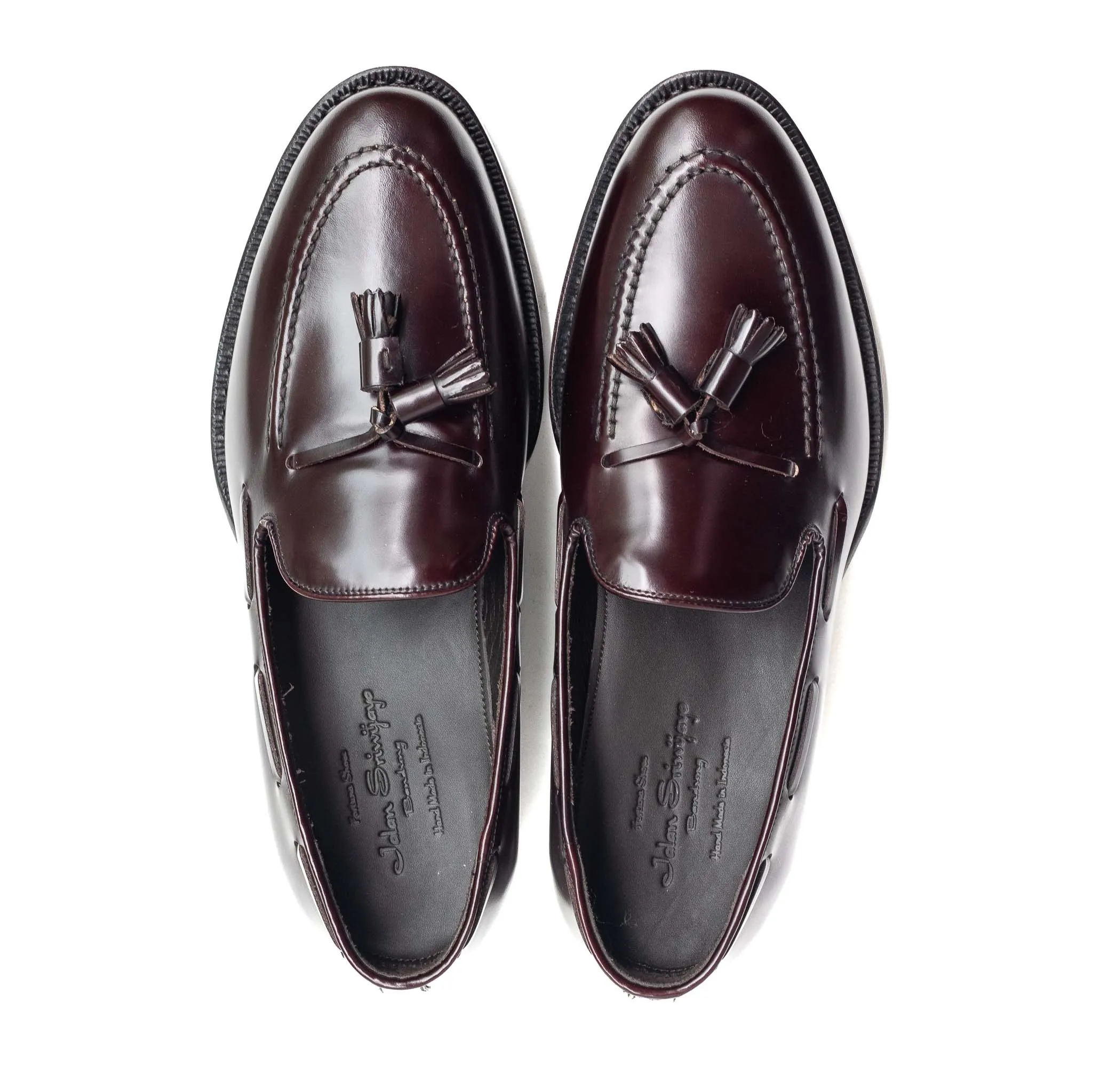 Men's Tassel Loafer / Hi Shine Bordo 98811