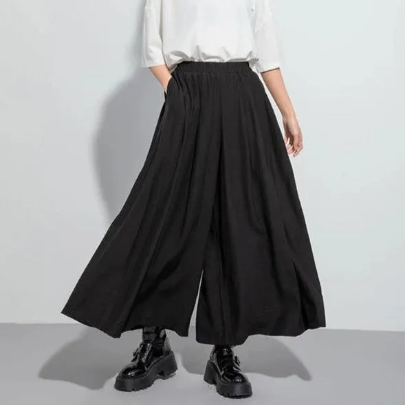 Miss Office Punk Wide Legged Trousers