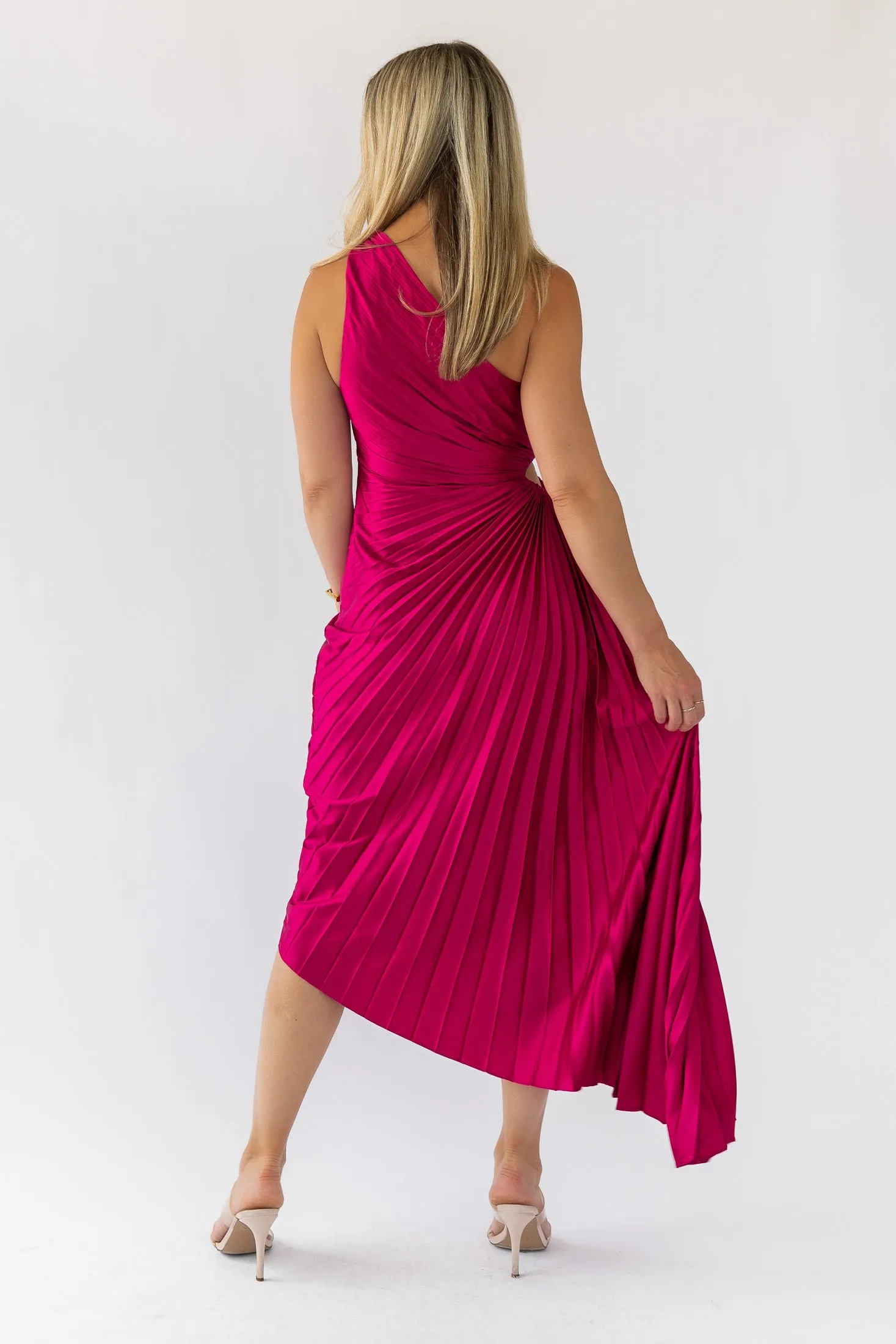 Monroe Magenta Maxi Dress