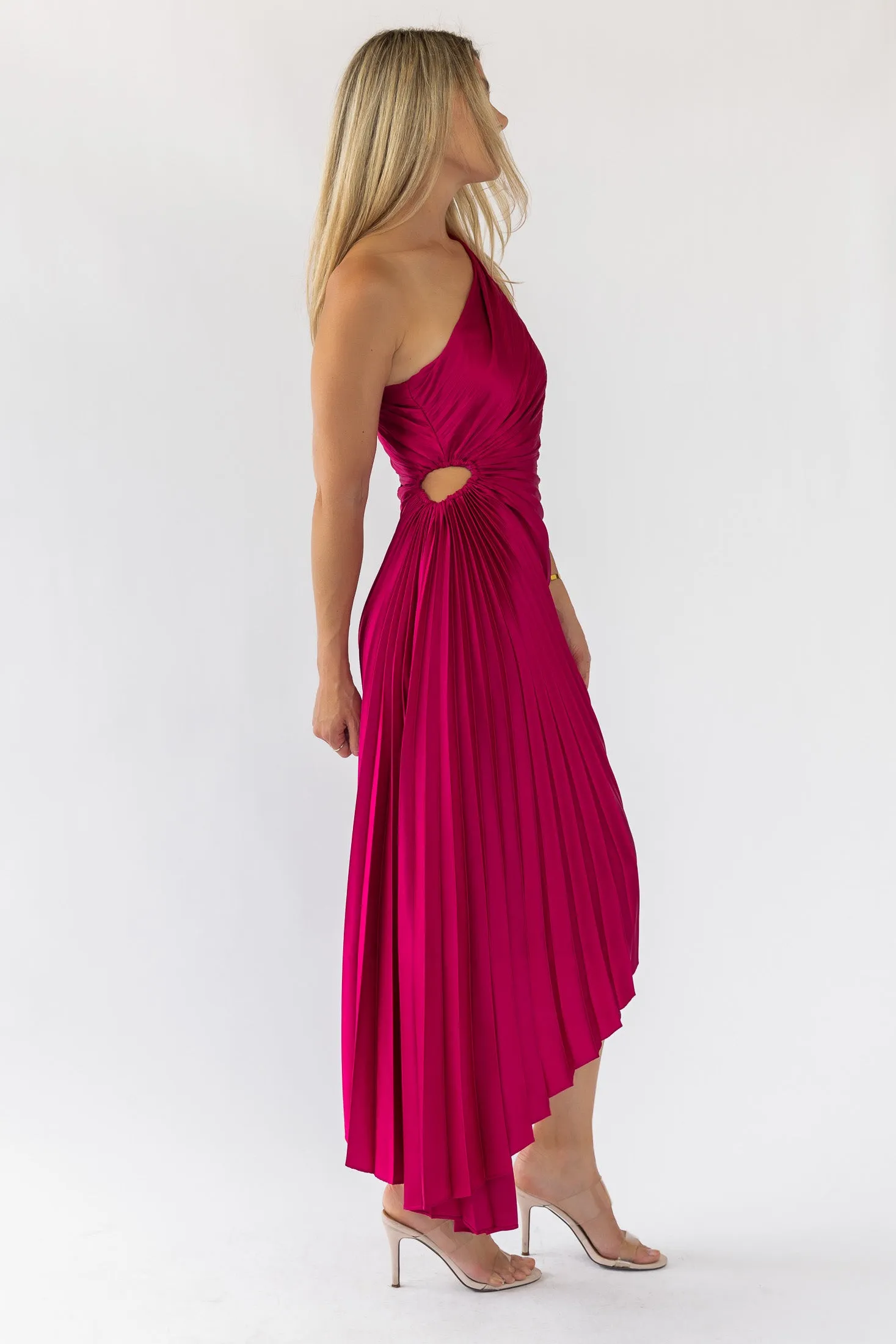 Monroe Magenta Maxi Dress