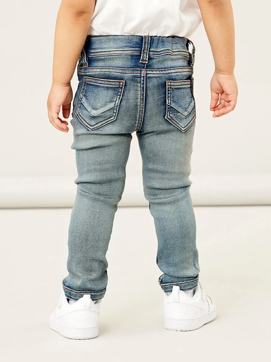 name it X-Slim jeans trousers 2689swe 13204520 medium blue denim 