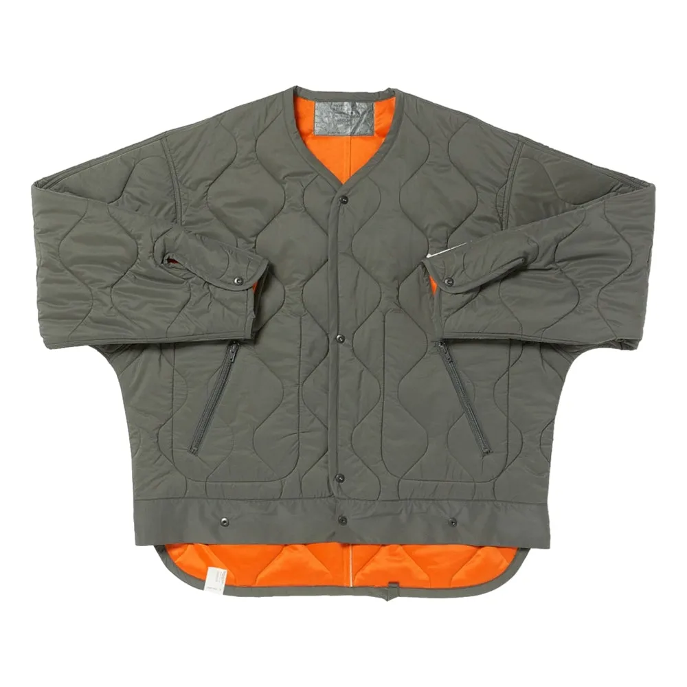 N.HOOLYWOOD REVERSIBLE BLOUSON-GREEN / ORG