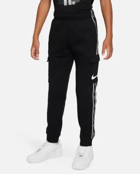 Nike Boys' sports trousers with pockets Sportswear Repeat FD0310-011 black